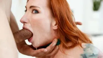 Her Throat Is A Receptacle For Cock And Cum